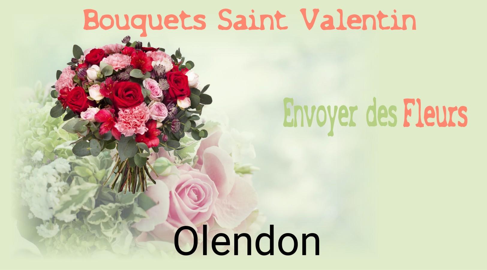 Roses de Saint-Valentin livrées à Olendon